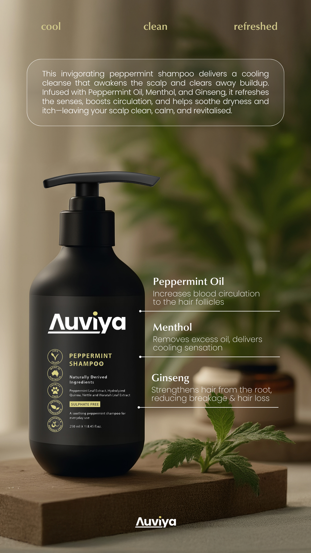 Peppermint Shampoo